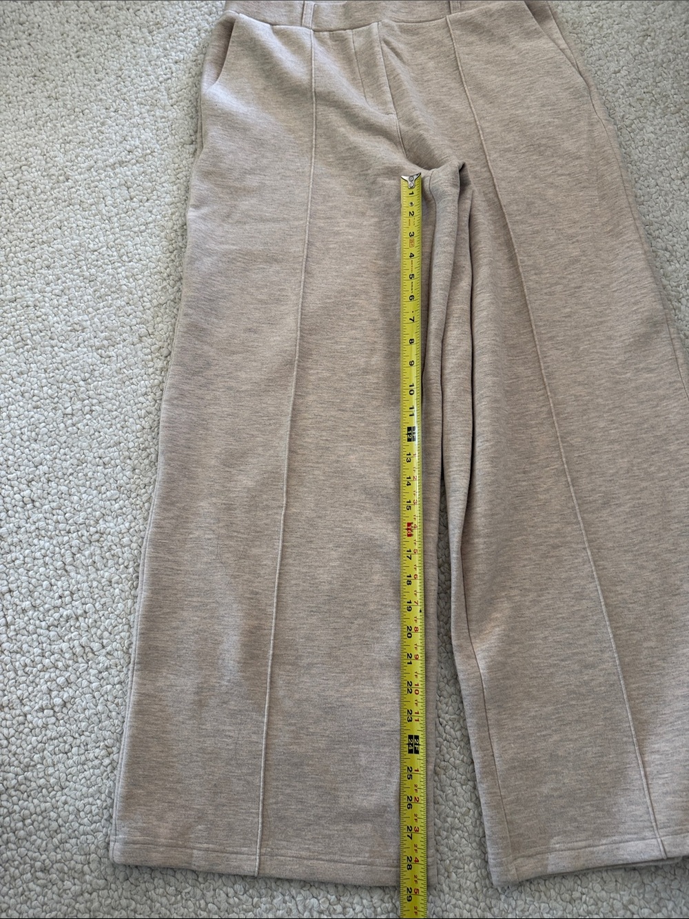 OGL brand 2 piece sleeveless turtleneck and wide legged knit pants, Size L - Picture 11 of 14